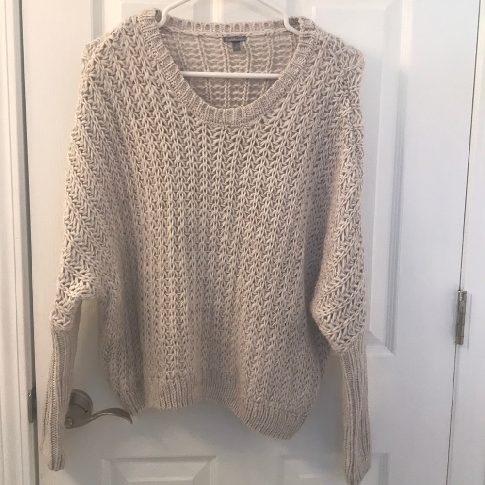 Charlotte Russe Dropped Sleeve Cozy Sweater